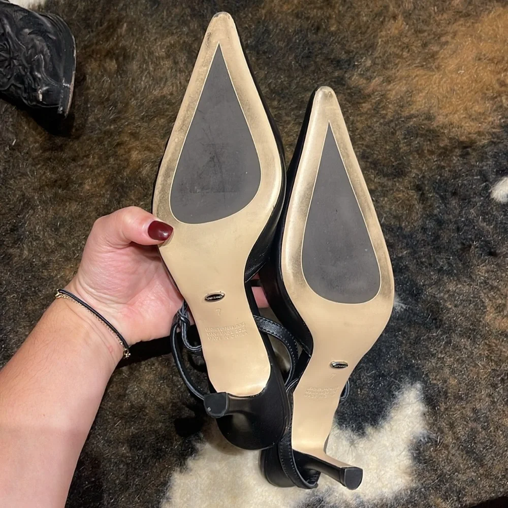 Tony Bianco black kitten heels worn once - Picture 3 of 7